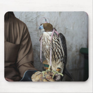 鷹狩の《鳥》ハヤブサのmousepad マウスパッド