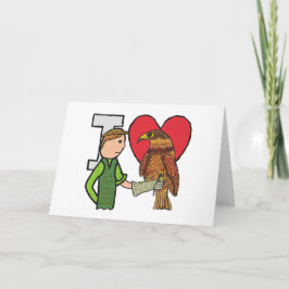 鷹狩りが大好き カード