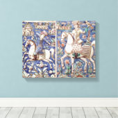 鷹狩り キャンバスプリント (インサイチュ (ウッドフロア))