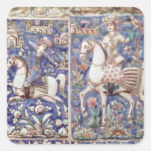 鷹狩り スクエアシール (正面)