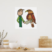 鷹狩り ポスター (キッチン)