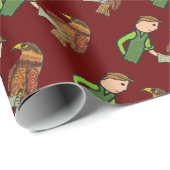 鷹狩り ラッピングペーパー (ロールコーナー)