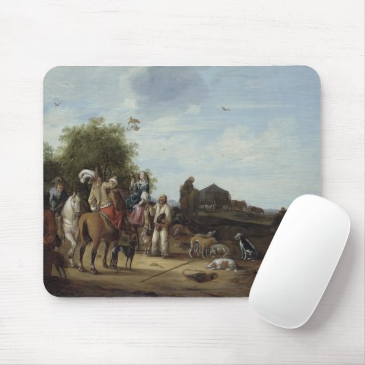 鷹狩 マウスパッド (マウス)