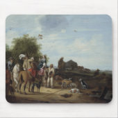 鷹狩 マウスパッド (正面)