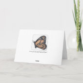 鹿あいさつカード入りカヤック空白のス カード (裏面)