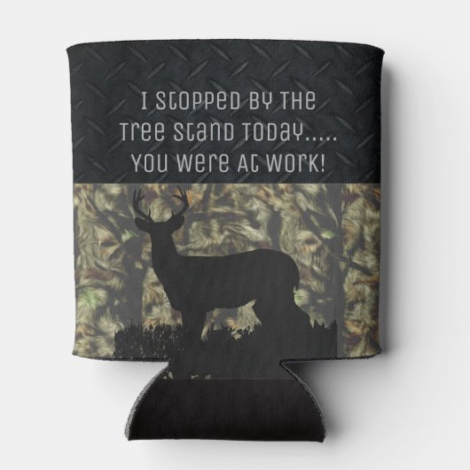 鹿おもしろい狩りビクールア 缶クーラー (裏面)