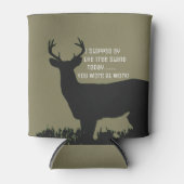 鹿おもしろい狩りビクールア 缶クーラー (正面)