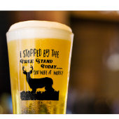 鹿おもしろい狩りホワイトテールバックスポーツ引用文 タンブラーグラス