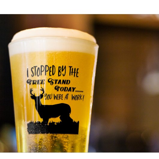 鹿おもしろい狩りホワイトテールバックスポーツ引用文 タンブラーグラス