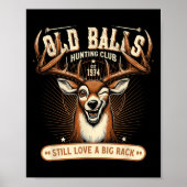 鹿おもしろい狩り誕生日プ男性へン第50戦 ポスター (正面)