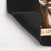 鹿おもしろい狩り誕生日プ男性へン第50戦 マウスパッド (コーナー)