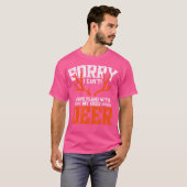 鹿おもしろい狩り鹿狩り Tシャツ (正面フル)