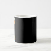 鹿おもしろい狩り コーヒーマグカップ (中央)