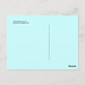 鹿お尻はがき ポストカード (裏面)