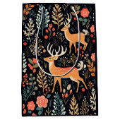 鹿お洒落抱き枕 – 中 ミディアムペーパーバッグ (正面)