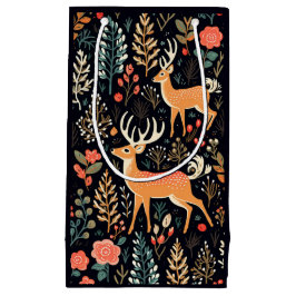 鹿お洒落抱き枕 – 小 スモールペーパーバッグ