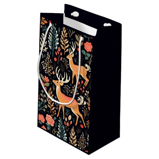 鹿お洒落抱き枕 – 小 スモールペーパーバッグ (裏面アングル)