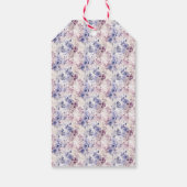 鹿お洒落赤ちゃんシャワーラベル ギフトタグ (裏面)