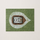 鹿がジグソーの離れパズルを待つ ジグソーパズル (横)