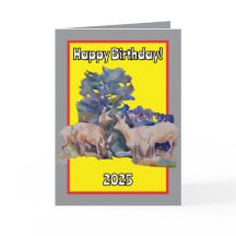 鹿が皆様に安全で豊かな年の誕生日