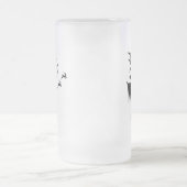 鹿が進化する フロストグラスビールジョッキ (中央)