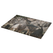 鹿ことわざhello カッティングボード (角)