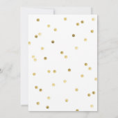 鹿さんのお誕生日おめでとう！ファーストバースデー招待状 招待状 (裏面)