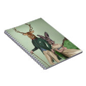鹿とウサギ夫人2 ノートブック (右側)