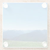 鹿とオリンピック ガラスコースター (裏面)