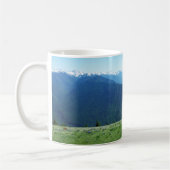 鹿とオリンピック コーヒーマグカップ (左)