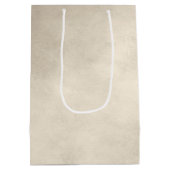 鹿とクリスマスリース ミディアムペーパーバッグ (裏面)