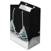 鹿とサンタ・イン・スリー ミディアムペーパーバッグ (裏面アングル)