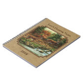 鹿とストリームの滝タン ノートブック (左側)