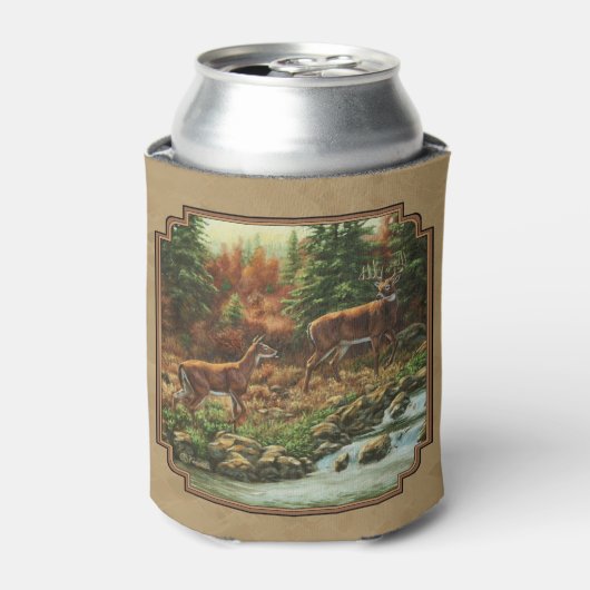鹿とストリームの滝タン 缶クーラー (缶正面)