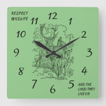 鹿とバック野生生物と自然を尊重