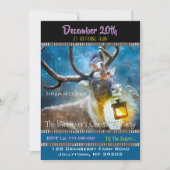 鹿とリスのクリスマスパーティの招待状 招待状 (正面)