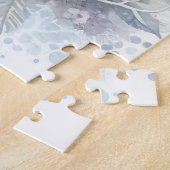 鹿と冬の風景 ジグソーパズル (側面)