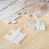 鹿と冬の風景 ジグソーパズル (側面)