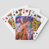 鹿と冬 トランプ (裏面)