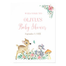 鹿と友達は赤ちゃんシャワーを歓迎する