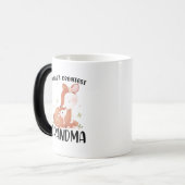 鹿と子鹿の世界一のおばあちゃん モーフィングマグカップ (正面左)