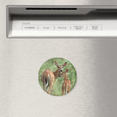 鹿と子鹿 マグネット (インサイチュ (食洗機))