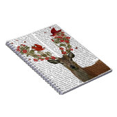 鹿と愛の鳥2 ノートブック (右側)