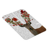 鹿と愛の鳥2 マグネット (右側)