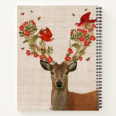 『鹿と愛の鳥』 ノートブック (裏面)