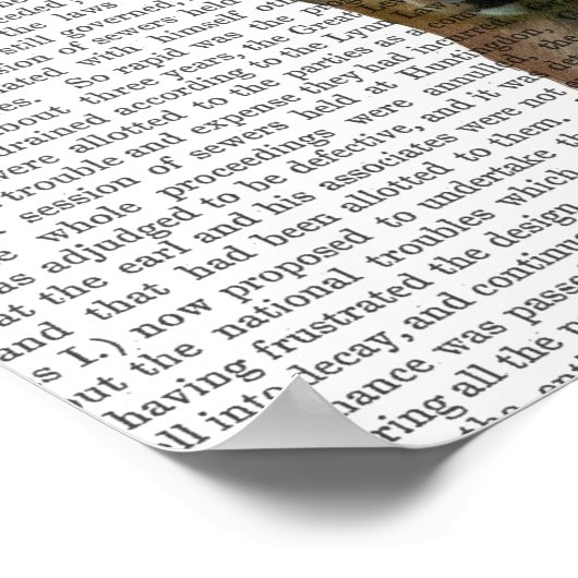 鹿と愛の鳥 ポスター (角)