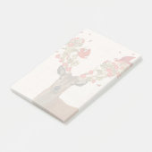 鹿と愛の鳥 ポストイット (アングル)