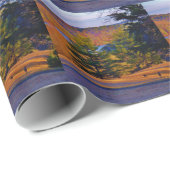 鹿と湖 ラッピングペーパー (ロールコーナー)