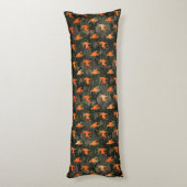 鹿と角のダークカモフラージュ（両面仕様） ボディピロー (裏面 (縦))