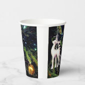 鹿と金ゴールド 紙コップ (右)